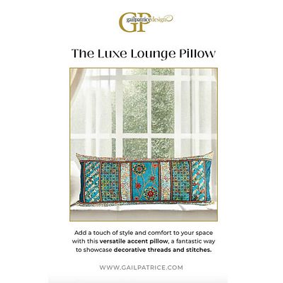 Gail Patrice Design Luxe Lounge Pillow Pattern