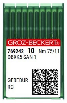 Needle Groz-Beckert Embroidery #11 Titanium pkg10