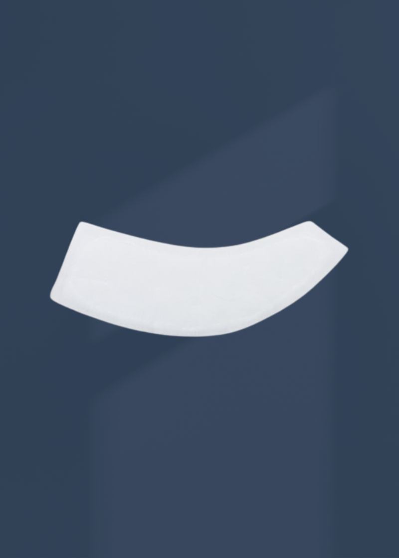Garment Blade Pads - 1/4" Thick x 14 1/2" - White