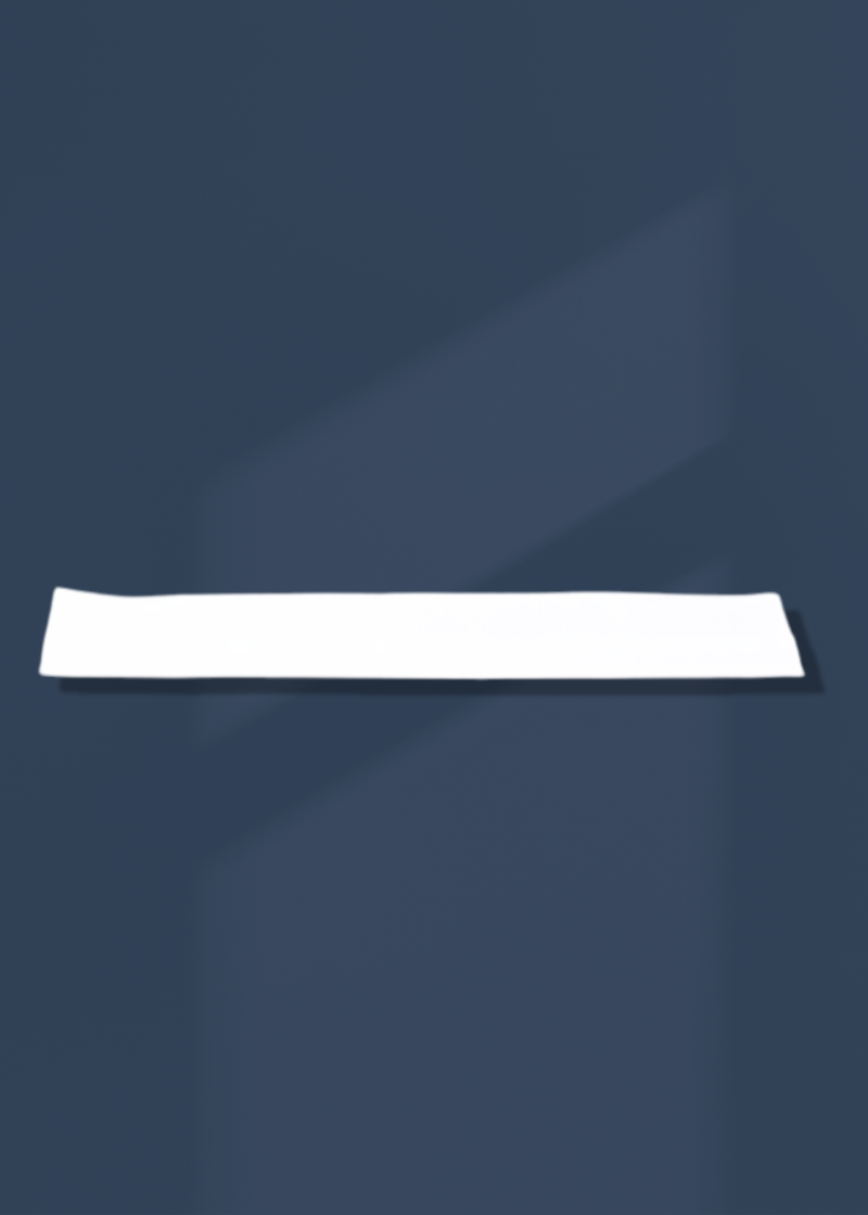 Garment Sleeve Heads - 14" x 2 1/4" - 1 Pair/Pack - White