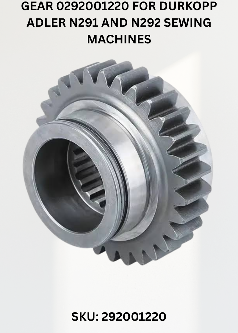 Gear 0292001220 for Durkopp Adler N291 and N292 Sewing Machines