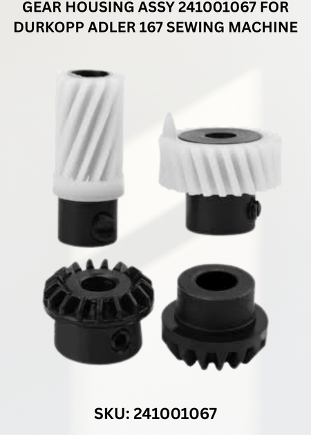 Gear Housing Assy 241001067 for Durkopp Adler 167 Sewing Machine