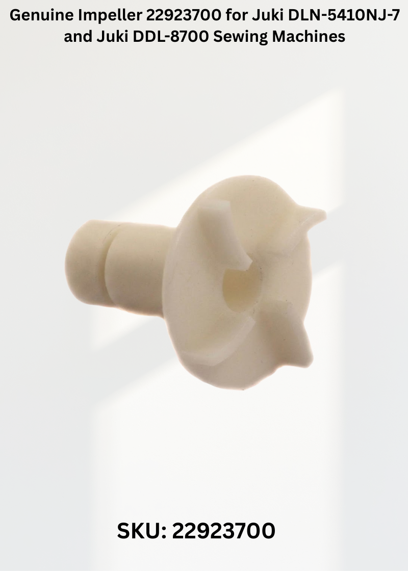 Genuine Impeller 22923700 for Juki DLN-5410NJ-7 and Juki DDL-8700 Sewing Machines
