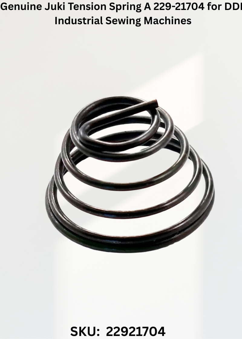 Genuine Juki Tension Spring A 229-21704 for DDL Industrial Sewing Machines