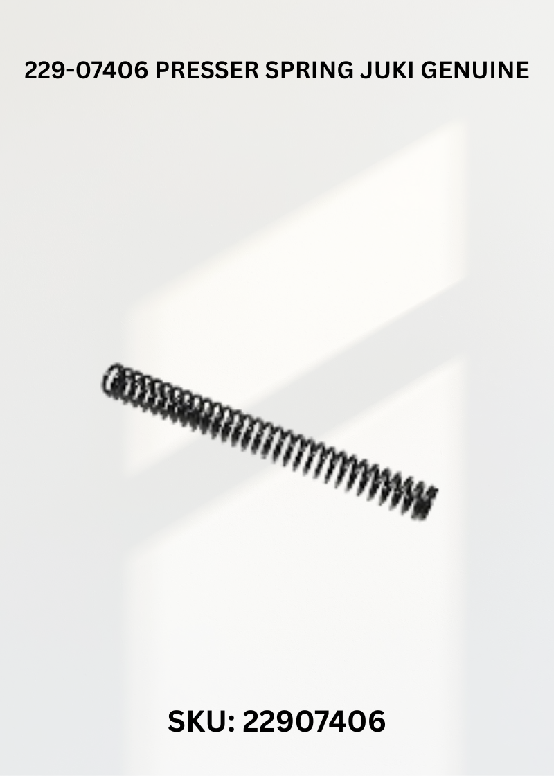 Genuine Presser Spring 22907406 for Juki DDL-8700H Sewing Machine