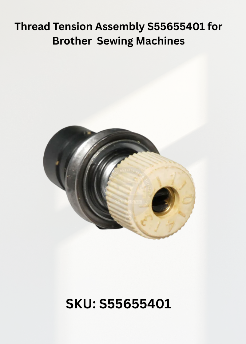 Thread Tension Assembly S55655401 for Brother DB2-B201, Brother DB2-B755 MKIII, Brother DB2-B757, Brother DB2-B737 and Brother DB2-B755 Sewing Machines