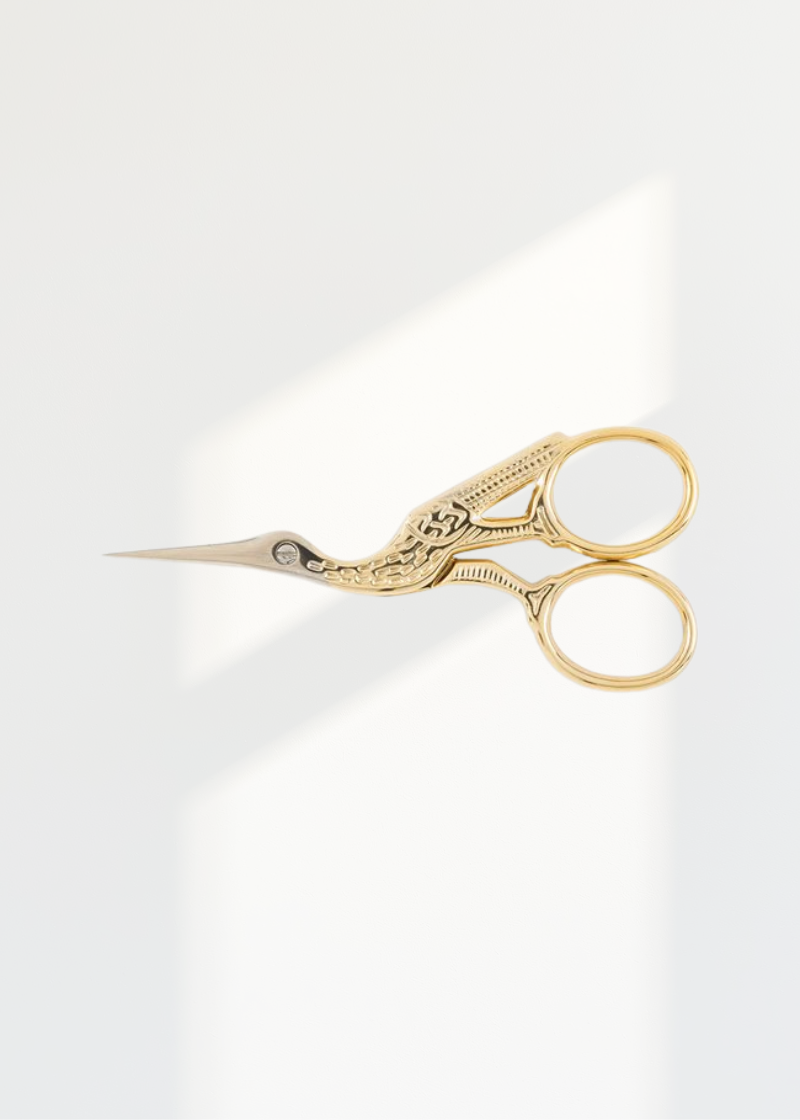 Gingher Stork Embroidery Scissors - 3 1/2"