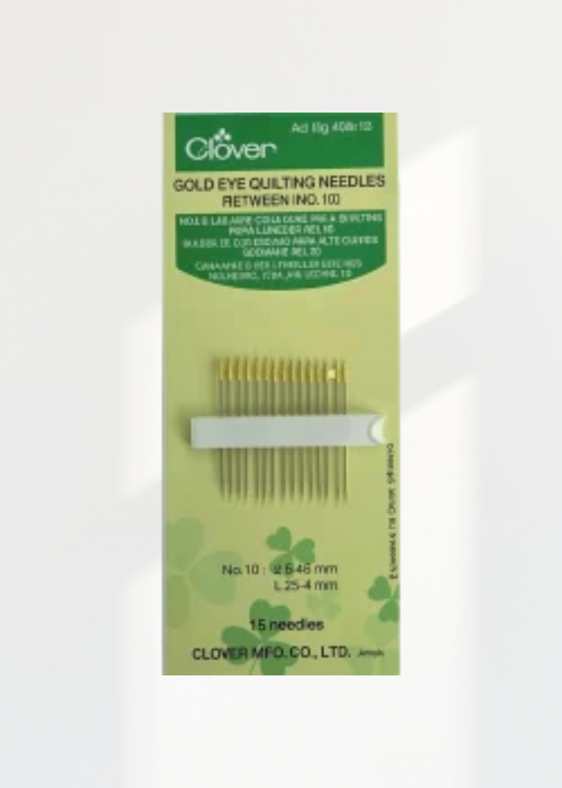Gold Eye Quilting Needles #10 CN-496/10 — Clover Needlecraft