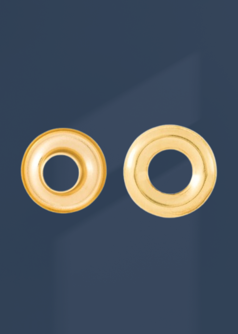 CS Osborne Standard Grommets - 144 Sets/Pack