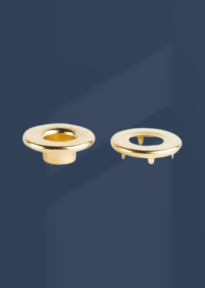Rolled Rim W/ Spurs Grommets - 144 Sets/Pack