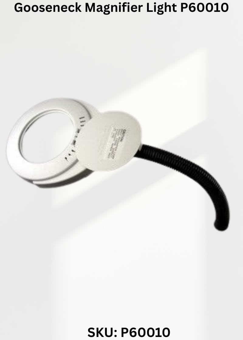 Gooseneck Magnifier Light