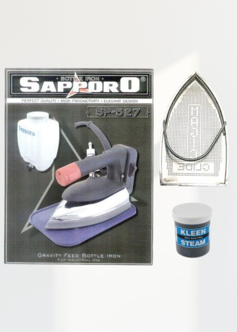 Gravity Steam Iron With Resin And Iron Shoe - Sapporo SP-527-120V-C