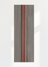 #3 Rose Gold Metallic Nylon Coil Continuous Zipper Roll - 3 Yds.