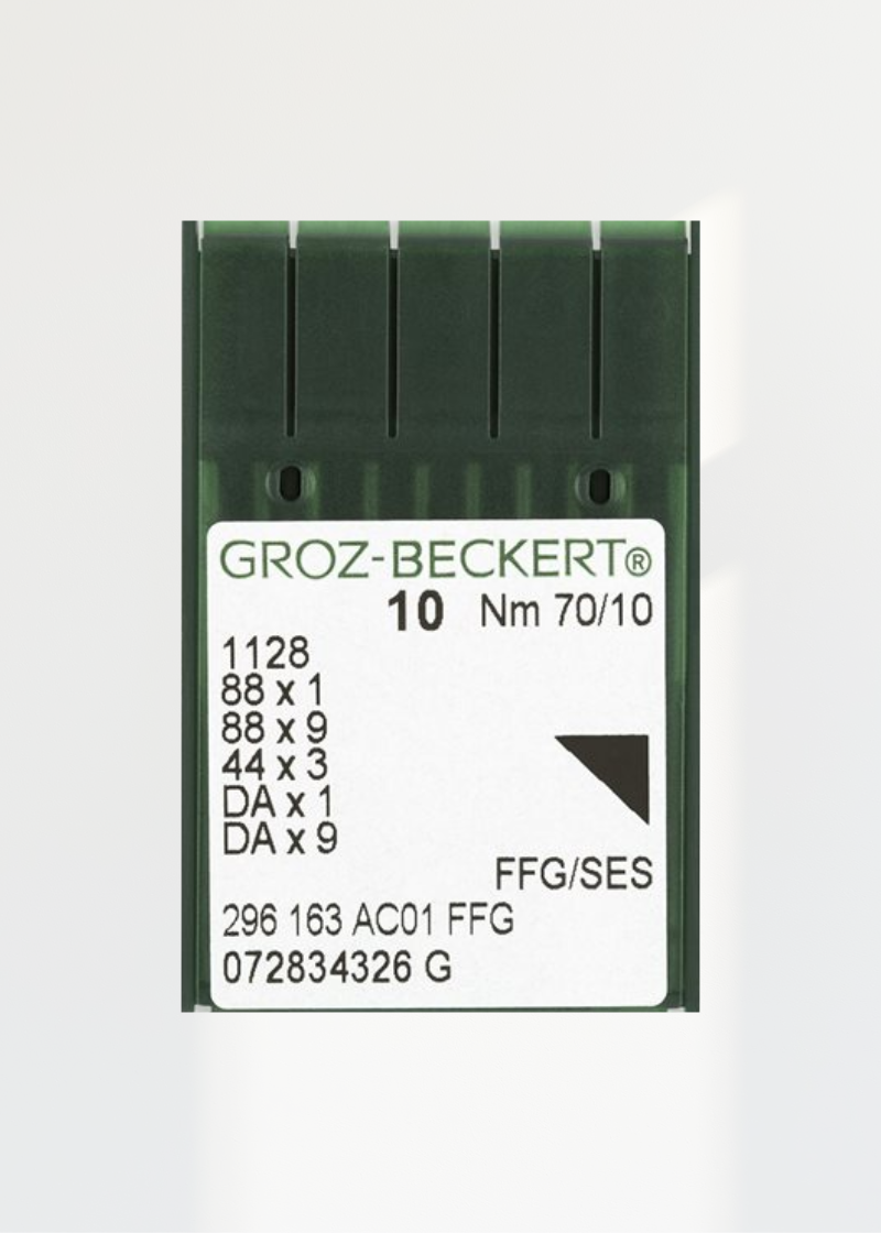 Groz-Beckert Light Ball Point Straight Stitch Industrial Machine Needles - 1128, 88x1, 88x9, 44x3, DAx1, DAx9 - 10/Pack