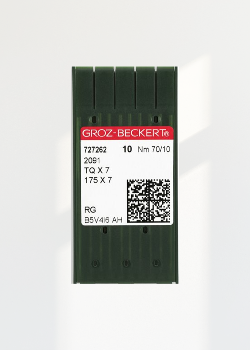 Groz-Beckert Regular Point Button Industrial Machine Needles - 2091, TQx7, 175x7 - 10/Pack