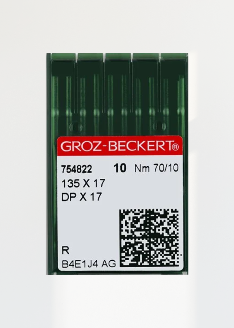 Groz-Beckert Regular Point Straight Stitch Industrial Machine Needles -135x17, DPx17 - 10/Pack