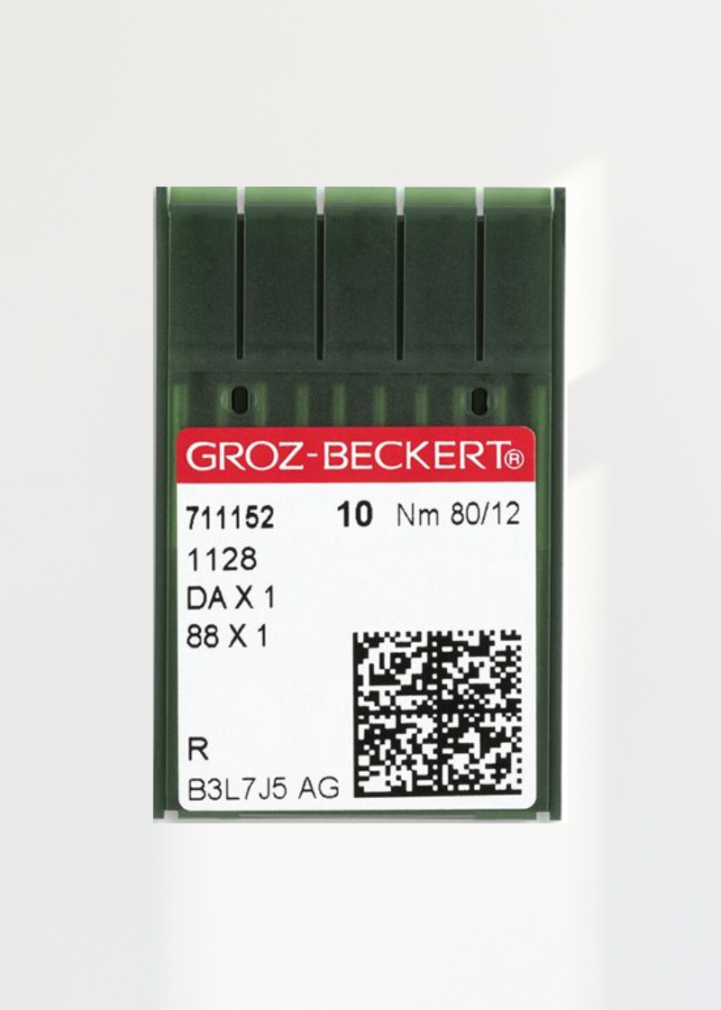 Groz-Beckert Regular Point Straight Stitch Industrial Machine Needles -1128, DAx1, 88x1 - 10/Pack