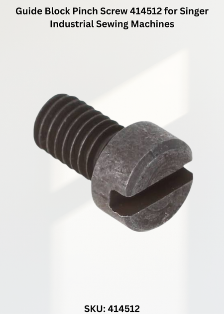 Guide Block Pinch Screw 414512 for Singer Industrial Sewing Machines
