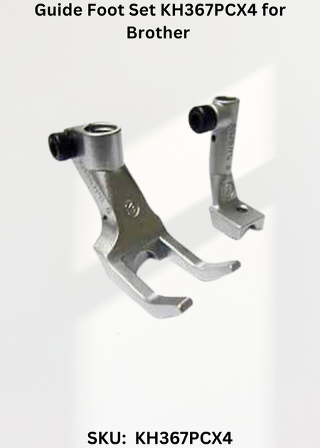 Guide Foot Set KH367PCX4 for Brother LS2-B891 and Brother LS2-B892 Sewing Machines