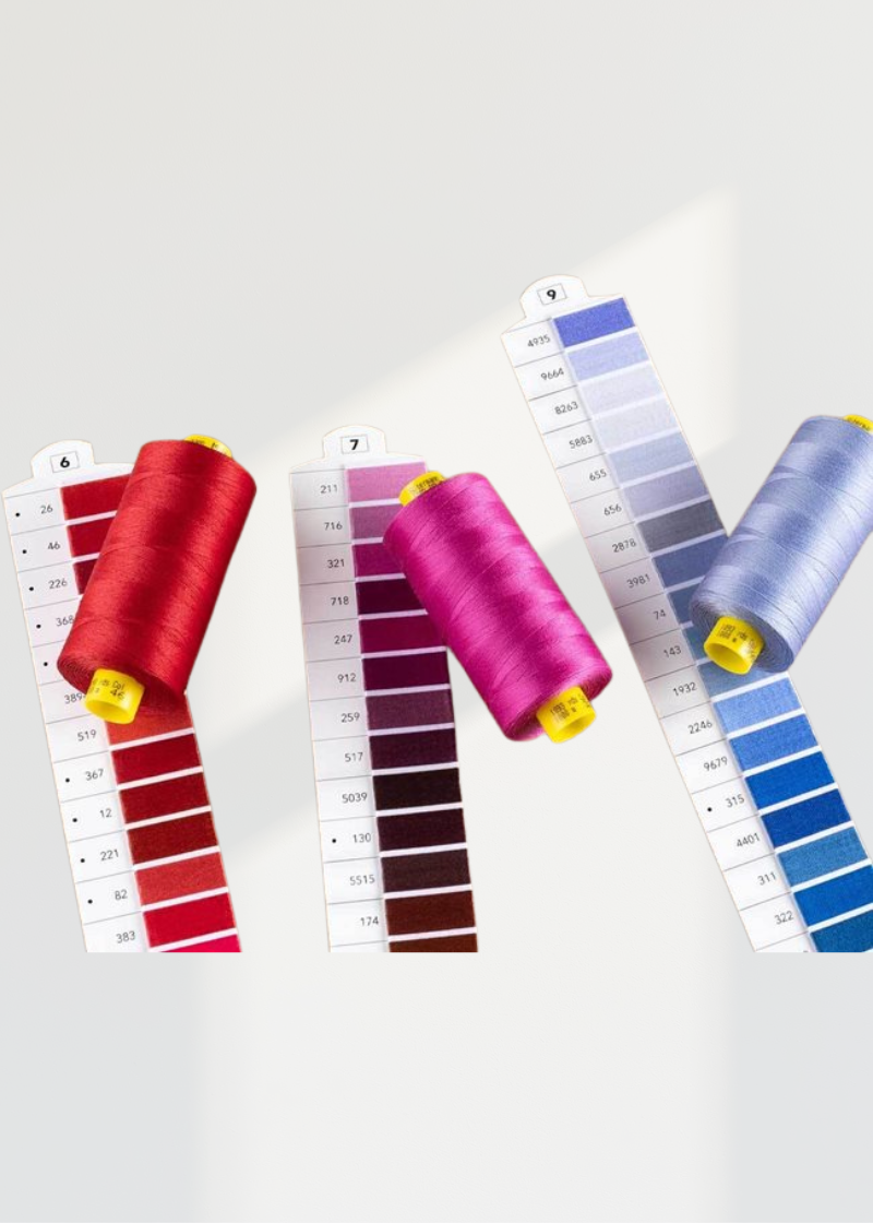Gutermann Mara 120 Poly Core Thread – Poly-Wrapped Polyester, Tex 25, 1,093 Yards