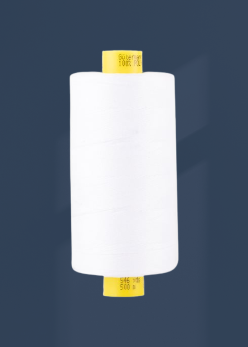 Gutermann Mara 50 Poly Wrapped Poly Core Thread - Tex 60 - 546 Yds. - #800
