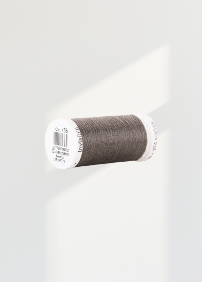 Gutermann Nylon Monofilament Invisible Thread – Tex 14, 274 Yards