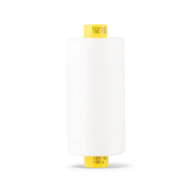 Gutermann Mara 120 Poly Core Thread – Poly-Wrapped Polyester, Tex 25, 1,093 Yards