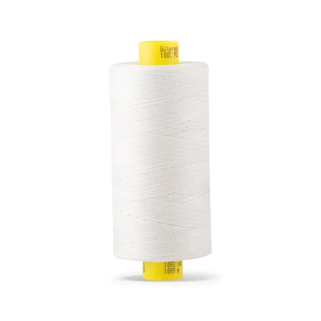 Gutermann Mara 120 Poly Core Thread – Poly-Wrapped Polyester, Tex 25, 1,093 Yards