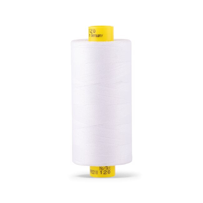 Gutermann Mara 120 Poly Core Thread – Poly-Wrapped Polyester, Tex 25, 1,093 Yards