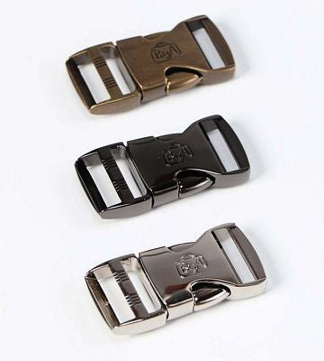 Patterns by Annie Side Release Buckle-1in-Nickel-Set of One