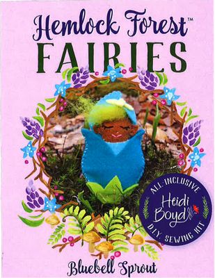 Heidi Boyd LLC Sprouts ( Baby Fairy ) Hemlock Kit - Bluebell