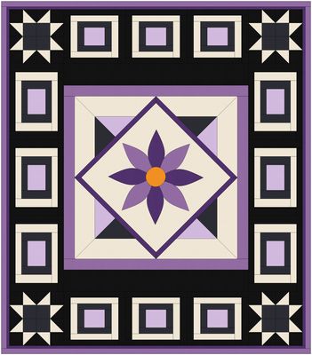 HBL Designs Lotus Quilt Pattern