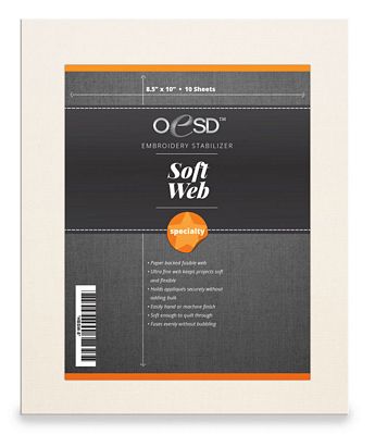 OESD SoftWeb 8.5 in x 10 in sheets 10/pkg