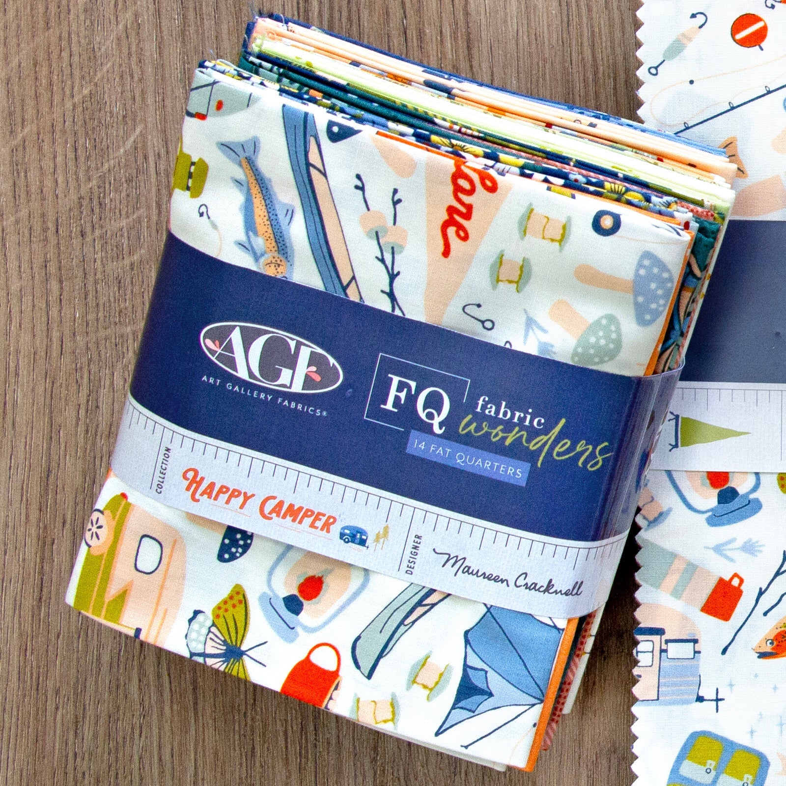 Happy Camper Fat Quarter Bundle - 14pc