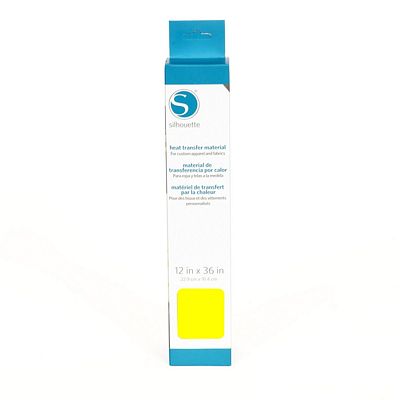Silhouette Heat Transfer Smooth 12" x 36 - Neon Yellow