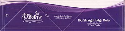 HandiQuilter Straight Edge Ruler 3inx12in