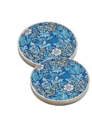 Hobby Gift Iron Fabric Weight 5cm Blue Floral