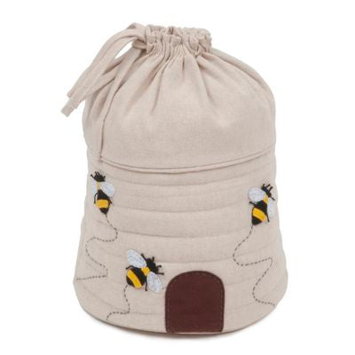 Hobby Gift Drawstring Bag 8in x 8in x 12.5 in Bee Hive
