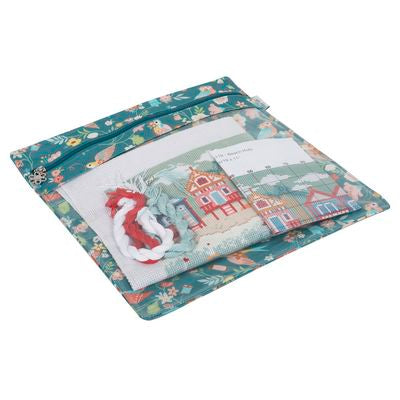 Hobby Gift Sewing Pouch Blue Aviary