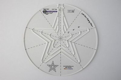 Quilter's Rule Quilter''s Rule Nested Magic Stars 3/16 in (4 mm)