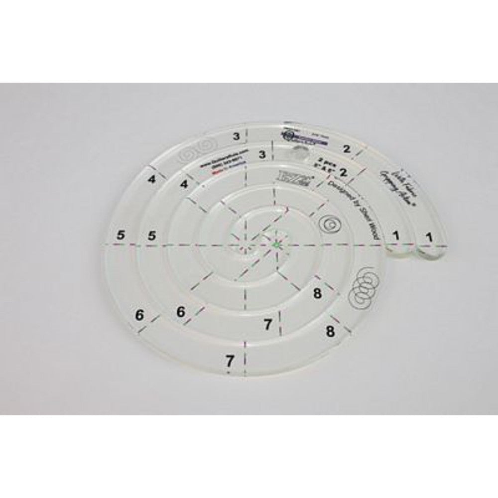 Quilter's Rule Quilter''s Rule Nautilus Spiral Tool 3/16 in (4 mm)