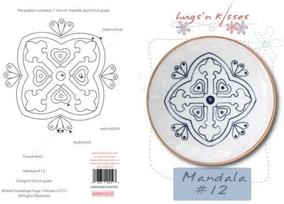 Hugs N Kisses Mandala #12