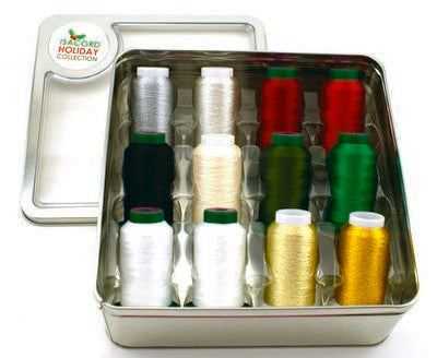 Isacord Holiday Tin (12 Spools)