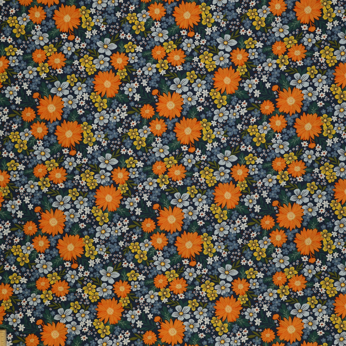 Happy Camper Fabric Collection - Retro Blooms