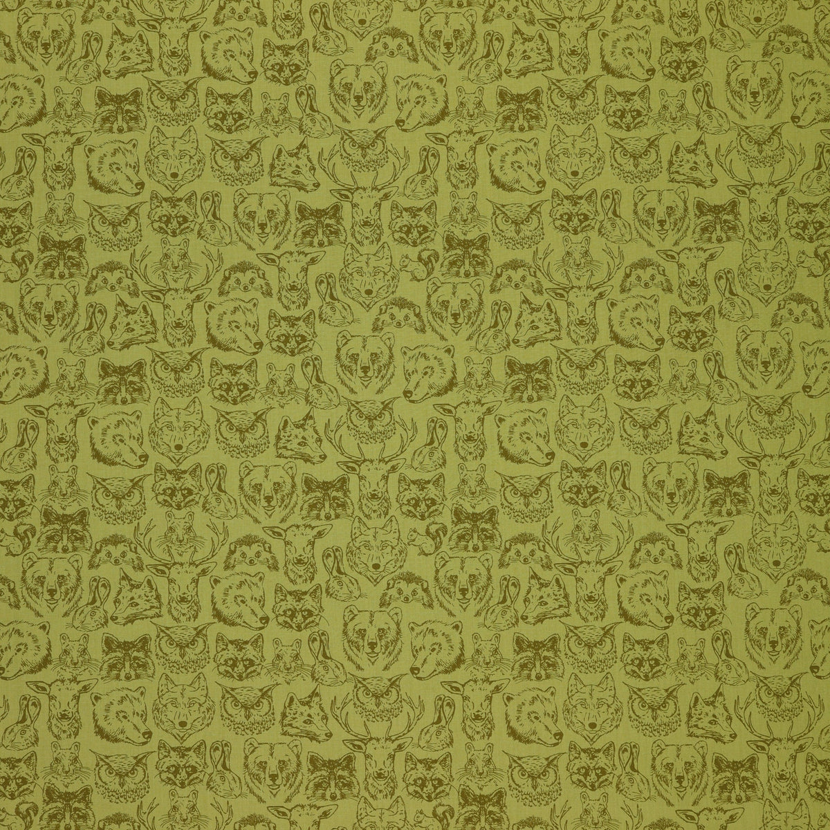 Happy Camper Fabric Collection - Wildlife Buddies