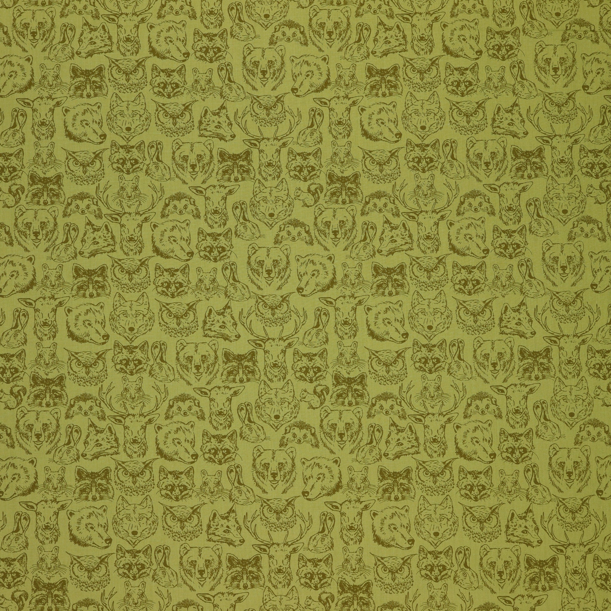 Happy Camper Fabric Collection - Wildlife Buddies
