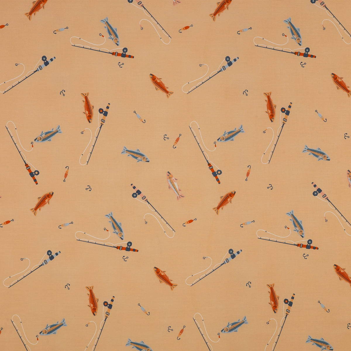 Happy Camper Fabric Collection - Perfect Catch Sun