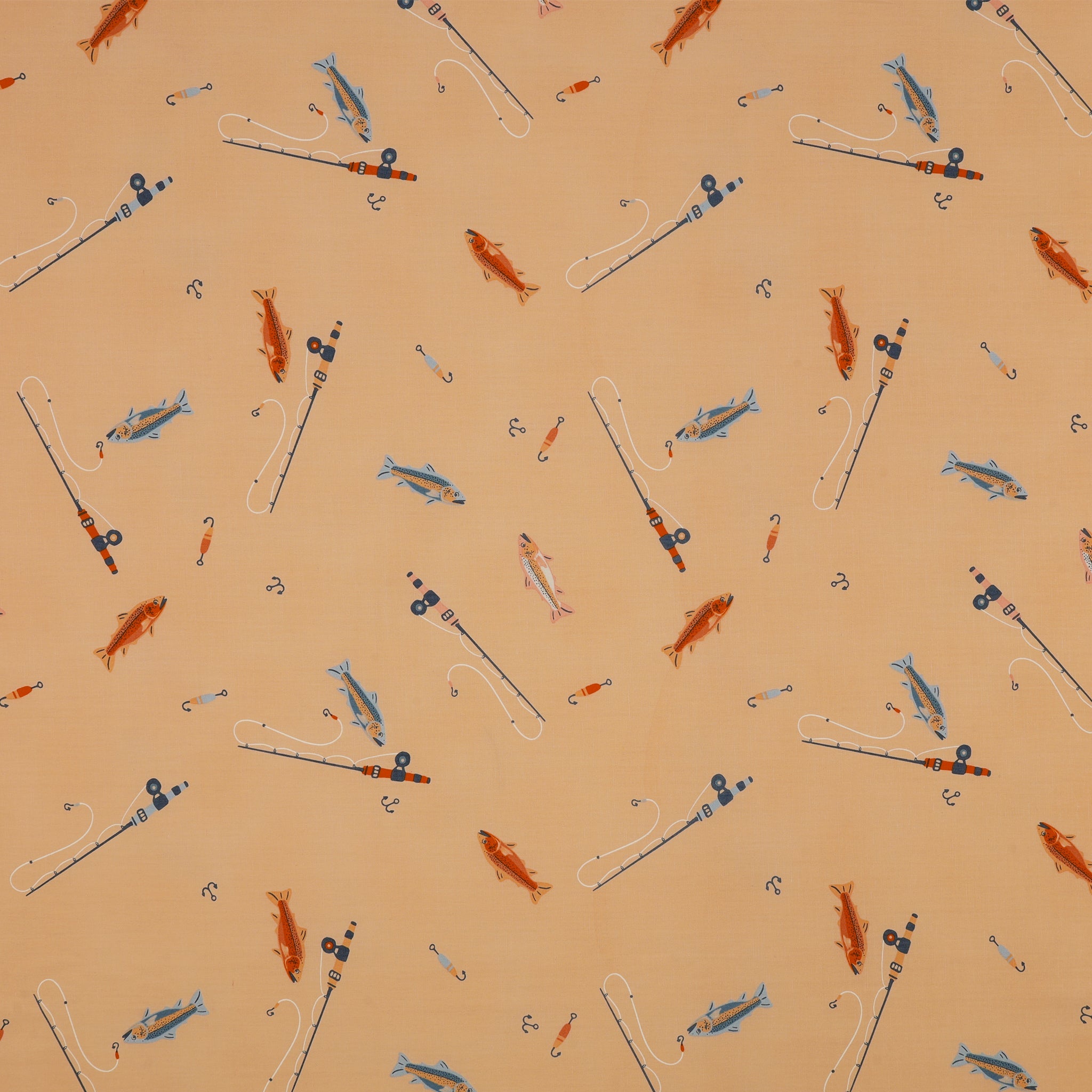 Happy Camper Fabric Collection - Perfect Catch Sun