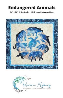 Karen Nyberg Endangered Animals Quilt Pattern