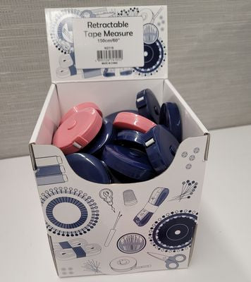 Hemline Retractable tape measure 50pcs